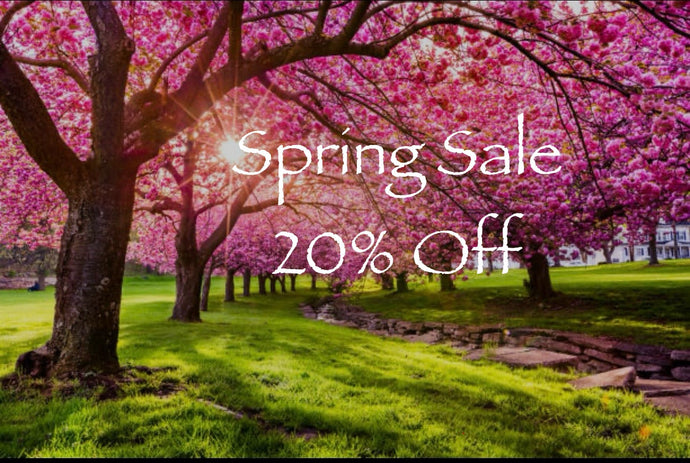 Spring Sale 20% Off