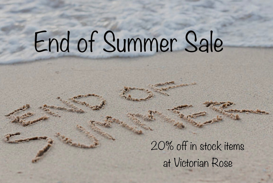 End of Summer Sale: 20% Off In Stock Items