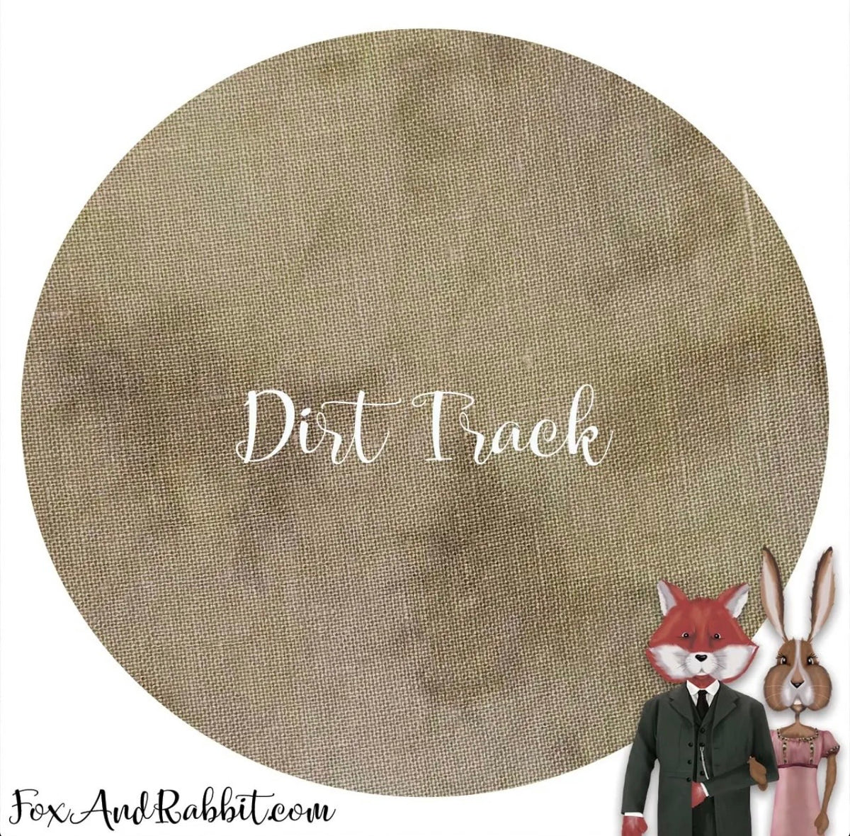 Fox & Rabbit 36 ct Dirt Track