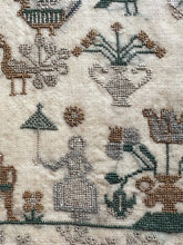 Load image into Gallery viewer, Antique English Needlework Sampler M Cusin 1821