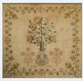 Modern Folk Embroidery IAB 1817 Rosebush Sampler