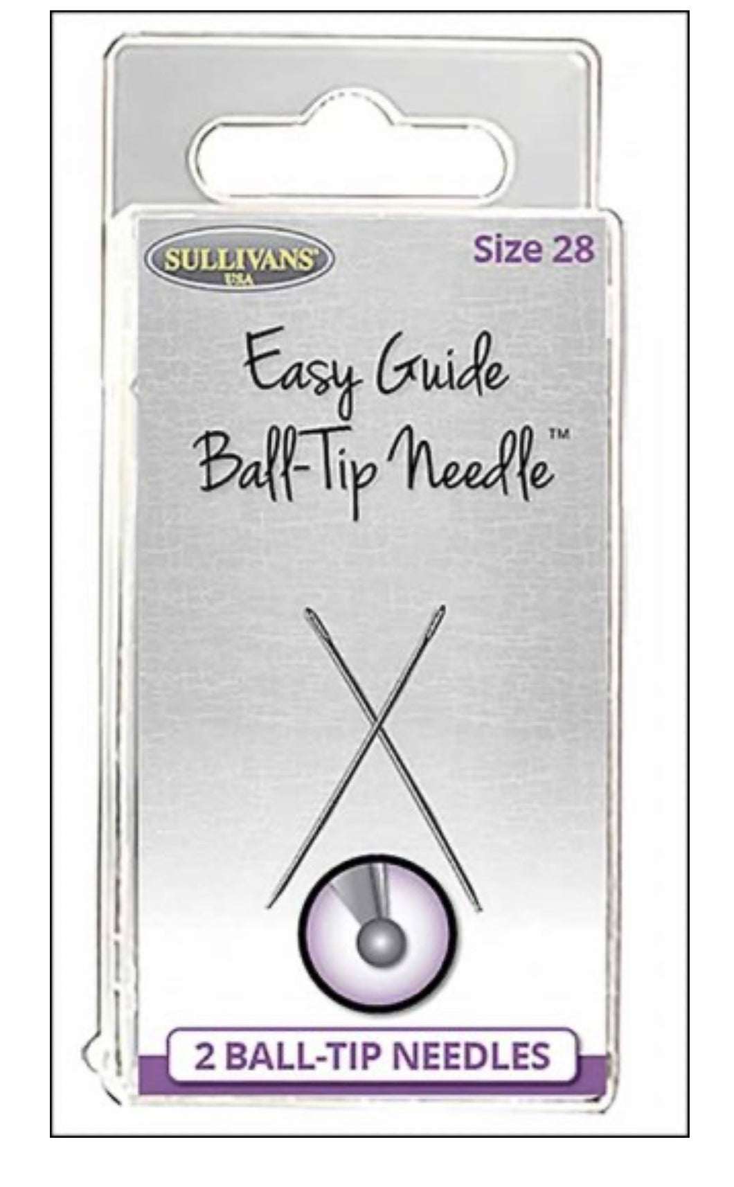 Sullivan’s Size 28 Ball Tip Needles