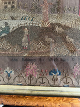 Load image into Gallery viewer, Antique English Needlework Sampler Ann Robinson 1843