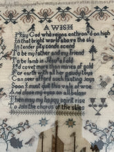Load image into Gallery viewer, Antique English Needlework Ship Sampler Jane McCormick 1832