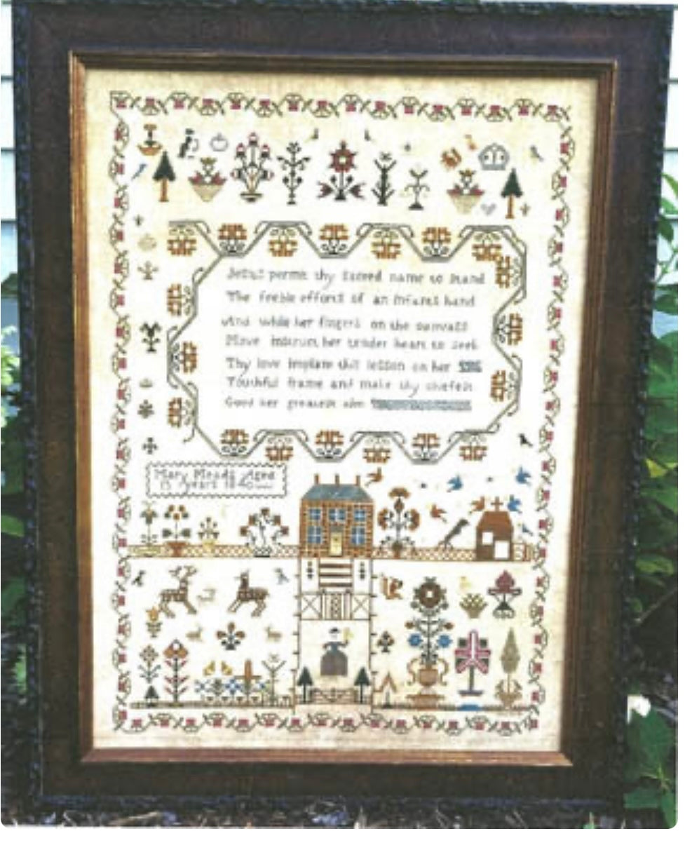 Samplers Not Forgotten Mary Meads