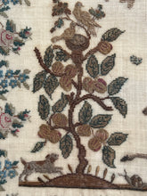 Load image into Gallery viewer, Antique English Needlework Sampler Ann Gording 1834