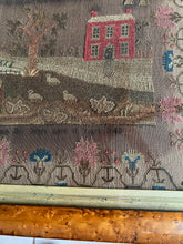 Load image into Gallery viewer, Antique English Needlework Sampler Ann Robinson 1843