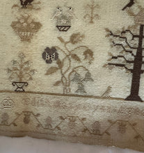 Load image into Gallery viewer, Antique English Needlework Sampler Edith Mary Gynn 1877