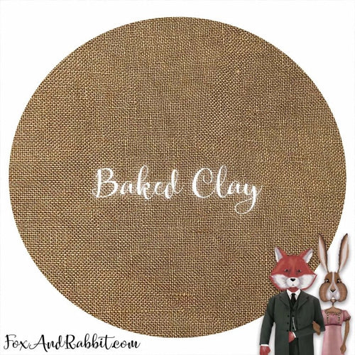Fox & Rabbit 36 ct Baked Clay
