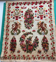 Load image into Gallery viewer, Antique Dutch Needlework Sampler IW MHV IW 1855