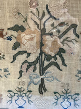 Load image into Gallery viewer, Antique English Needlework Sampler Elizabeth Philpott 1829