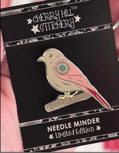 Cherry Hill Stitchery Miss Hollybird Needle Magnet (Limited Edition)