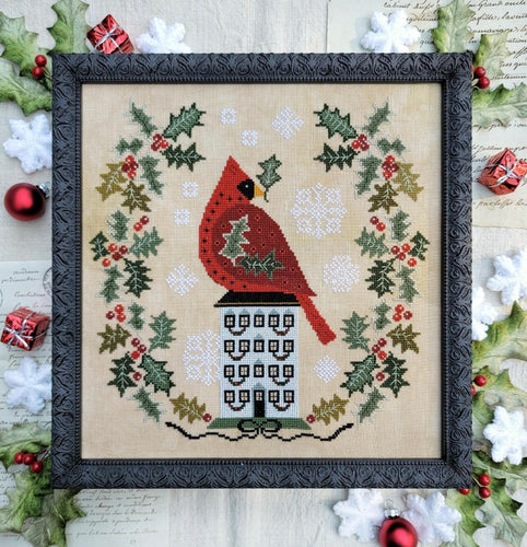 Kathy Barrick Holly Wreath