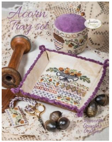 Jeannette Douglas Acorn Tray Set
