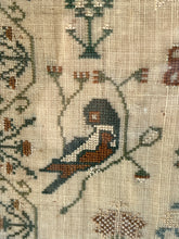 Load image into Gallery viewer, Antique English Needlework Sampler Elizabeth Philpott 1829