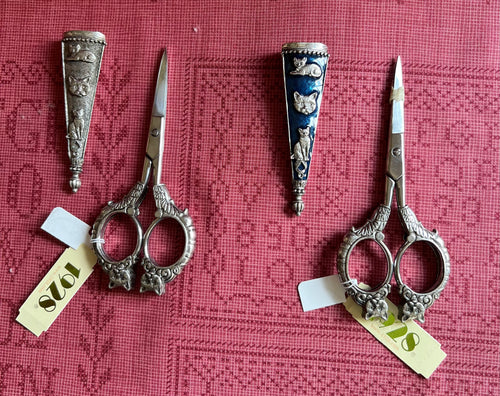 1928 Jewelry Company Cat Embroidery Scissors (Choose)