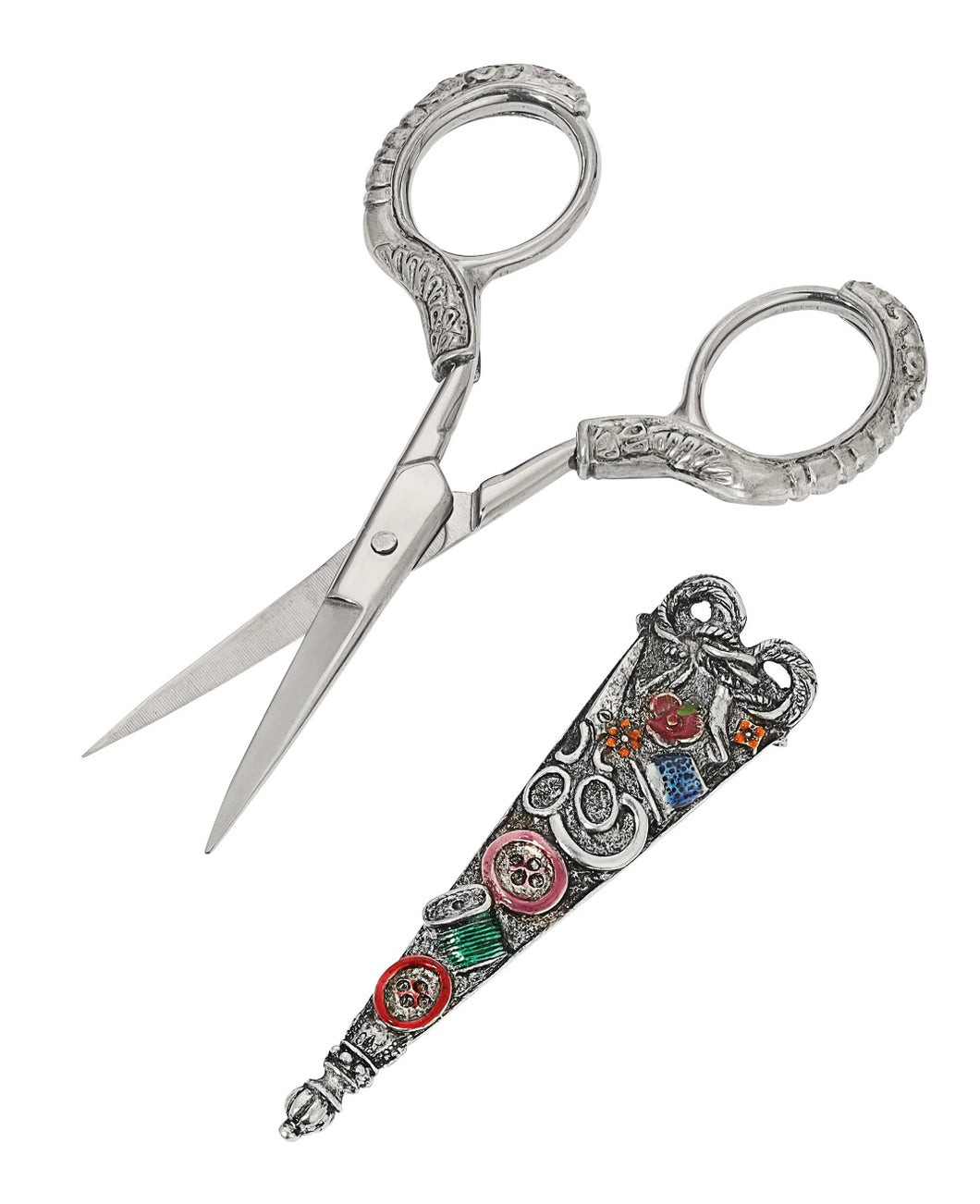 1928 Jewelry Company Buttons Embroidery Scissors