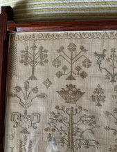 Load image into Gallery viewer, Antique Sampler Hannah Oldham Age 15, 1823