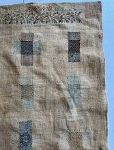 Load image into Gallery viewer, Antique Darning Sampler Gertrude Aetenaurs 1820