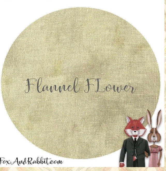 Fox & Rabbit 40 ct Flannel Flower