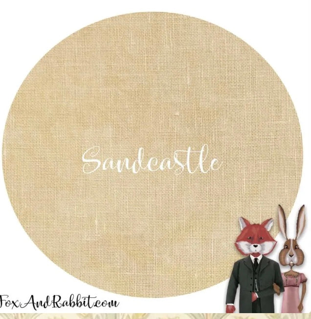 Fox and Rabbit 40 ct Sandcastle