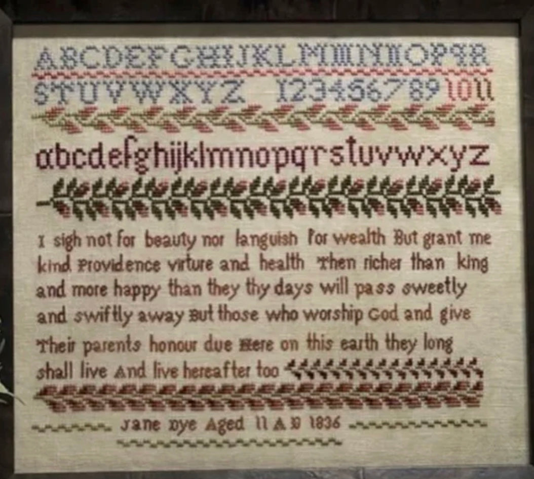 Violets & Verses Jane Dye 1836