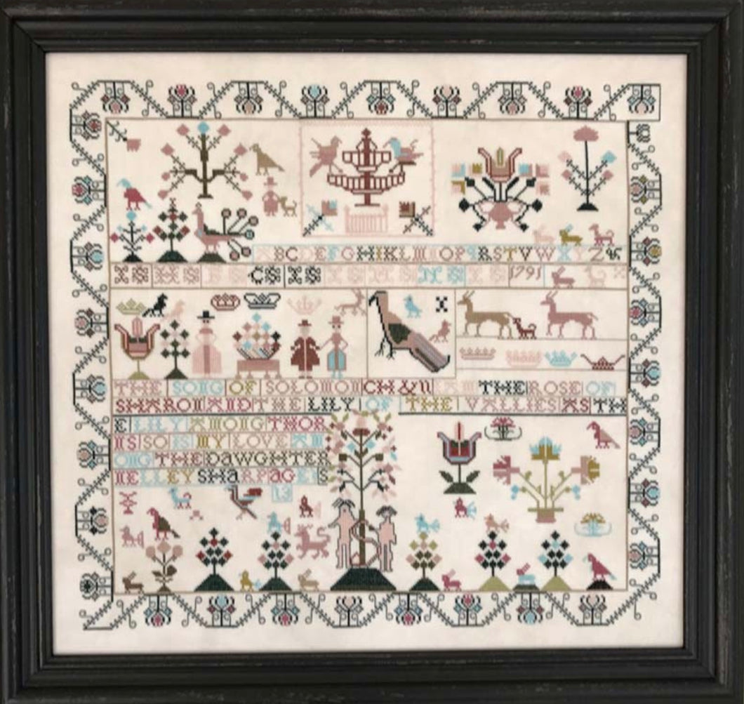 Sampler Revisited Nelley Sharp 1791