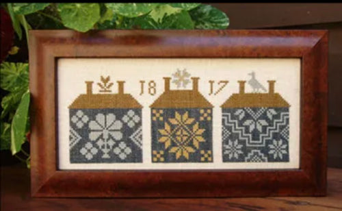 Carriage House Samplings Quaker House Samplers