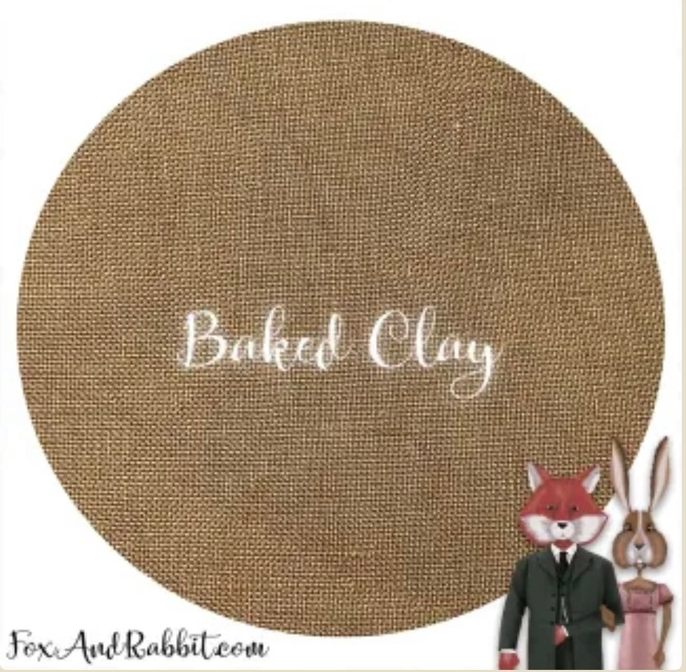 Fox & Rabbit 40 Ct Baked Clay
