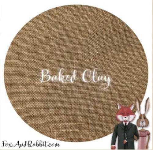 Fox & Rabbit 32 Ct Baked Clay