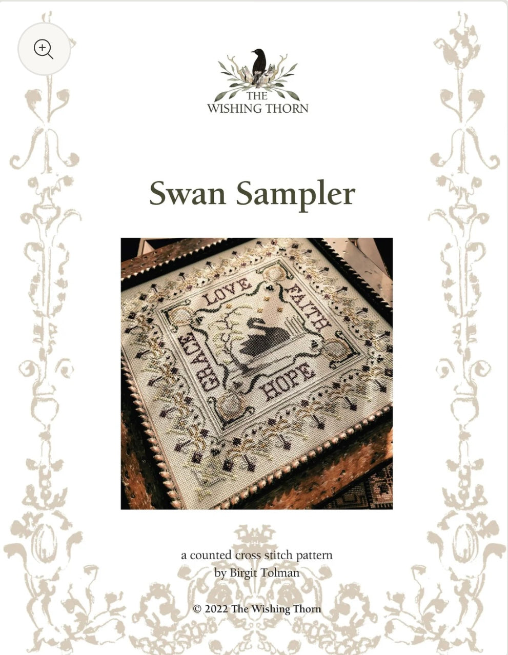 The Wishing Thorn Swan Sampler