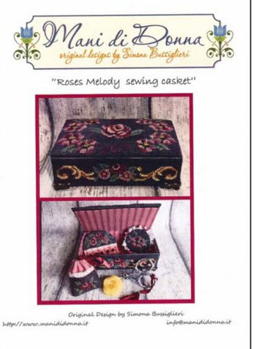 Mani di Donna Roses Melody Sewing Casket
