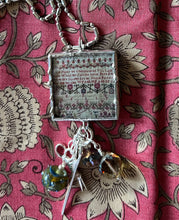 Load image into Gallery viewer, Two Charming Chix Double Sided Sampler Pendant