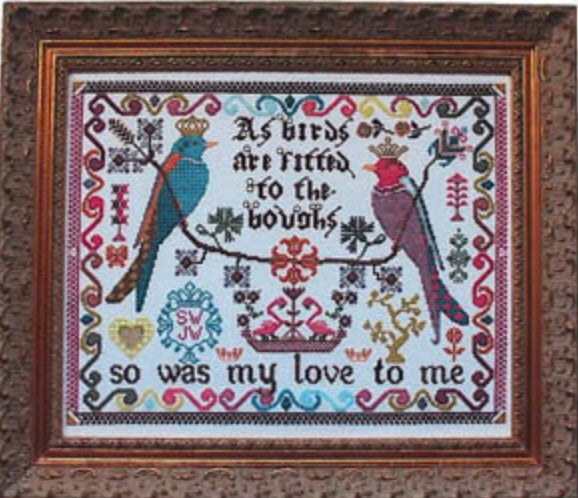 Lindy Stitches Birds to the Boughs